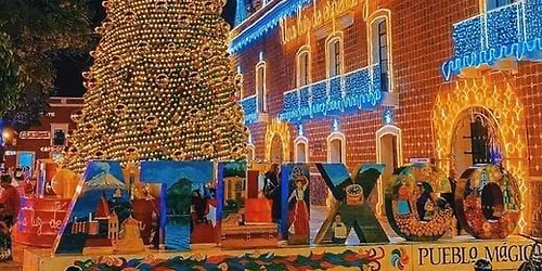 ☃️🎆🎊VILLA ILUMINADA EN ATLIXCO🎉🎇⛄