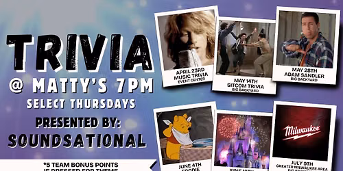 TRIVIA AT MATTY'S!