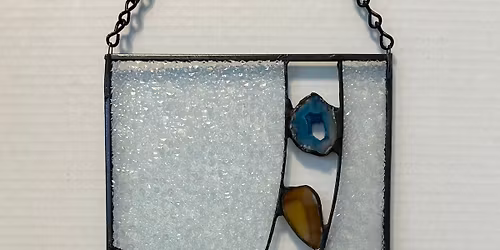 May 1 Windowsill Flowers or Geode Slice Panel Class at Simply Made Here