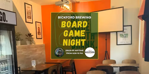 Board Game Night at Bickford Brewing in Downtown Toronto