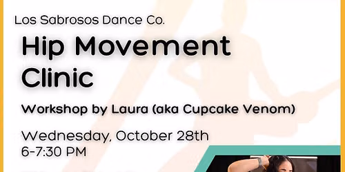 Hip Movement Clinic (Workshop) by Laura aka Cupcake Venom 