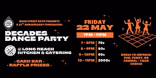 Decades Dance Party: A 25th Anniversary Fundraiser