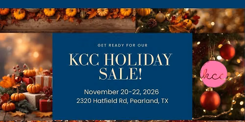 KCC Holiday Sale
