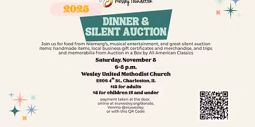 Third Annual Dinner and Silent Auction Charity Benefit