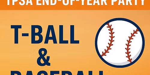 T-Ball & Baseball TPSA End-of-Year Party at Laguna\u2019s on Pensacola Beach!