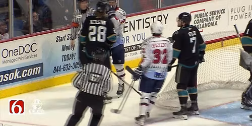 Parking Tahoe Knight Monsters at Tulsa Oilers