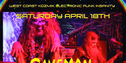 Caveman & The Banshee, Robojom and Paige Drobot LIVE at Public Domain