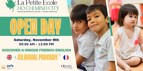 Discover La Petite Ecole HCMC, French-English International School: Our Open House