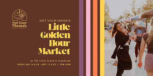 Little Golden Hour Market | Friday Night Market Series