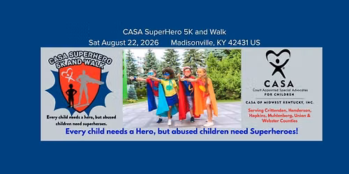 CASA Superhero 5 K and Walk