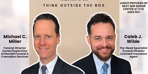 Pre-Planning Seminar: Think Outside the Box