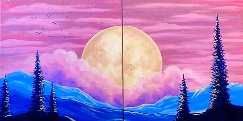 Date Night Paint and Sip: Summer Horizon