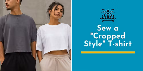 Sew a "Cropped Style" T-shirt