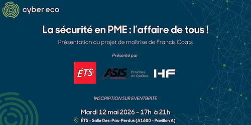 Soir\u00e9e r\u00e9seautage, cocktail et conf\u00e9rence de Francis Coats