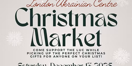 LUC\ud83c\udf84Christmas Market 2025\ud83c\udf84