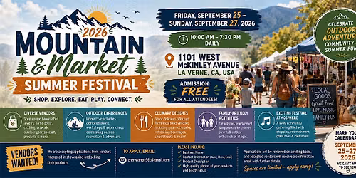 2026 Mountain & Market Summer Festival