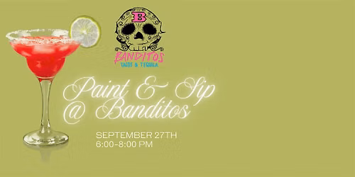 Fall Themed Paint & Sip @ Banditos
