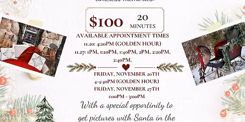 Golden Hour Christmas Mini\u2019s