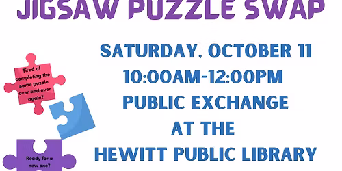 Fall Jigsaw Puzzle Swap