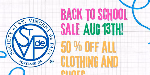 Back to School Sale