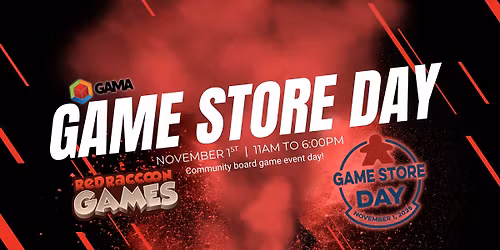Game Store Day at Red Raccoon Games