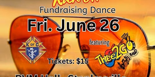 Knights Of Columbus Fundraiser Dance-The Three2Go Band