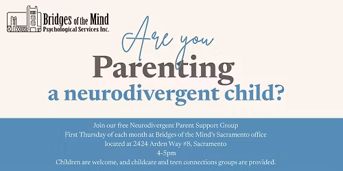 Free Neurodivergent Parent Support Group