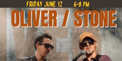 Oliver & Stone LIVE @ The Phoodery - Friday June 12 6-8PM