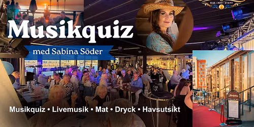 Musikquiz vid havet med Sabina S\u00f6der
