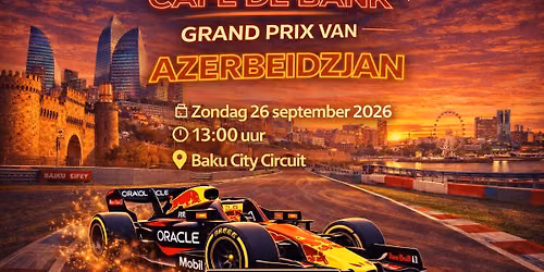 De GP van Azerbeidzjan kijk je bij Caf\u00e9 de Bank