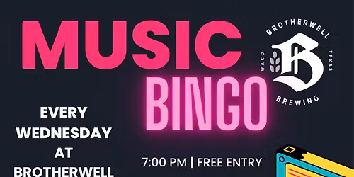 Music Bingo at Brotherwell's