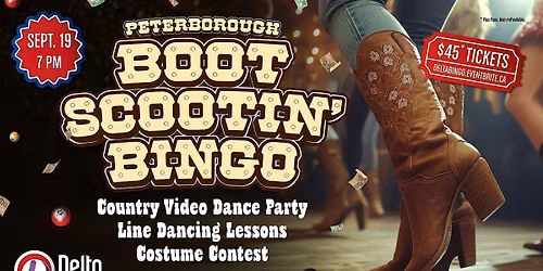 Delta Peterborough: Boot Scootin' Bingo