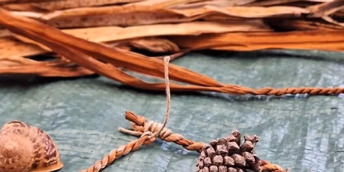 Wetland Wellbeing Workshop - Cordage and Bead Making