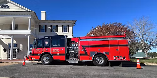 Come meet our new Engine 704 with the Push In Ceremony