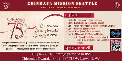 Chinmaya Amrit Mahotsav Flagoff Fest