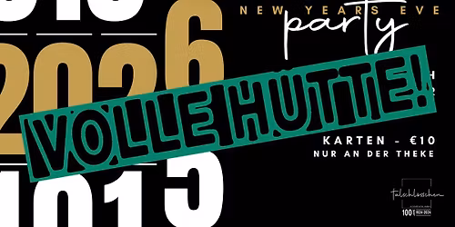AUSVERKAUFT! Silvesterparty