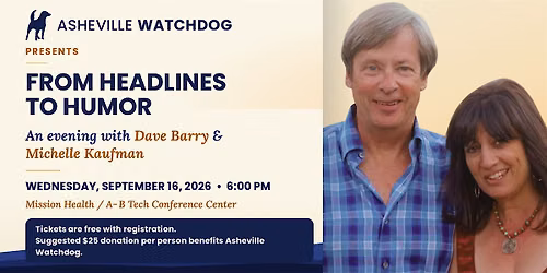 From Headlines to Humor: An Evening with Dave Barry and Michelle Kaufman