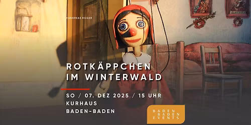 Rotk\u00e4ppchen im Winterwald