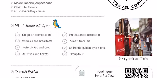 6 days in Brazil, Amazon Rainforest and Rio de Janeiro