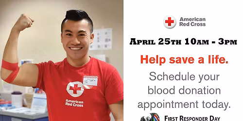 First Responder Day Blood Drive