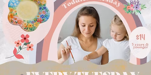 Toddler Tuesday May- Flower Plate
