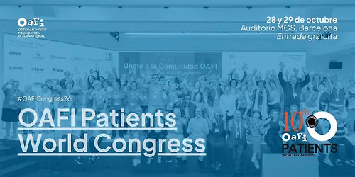#OAFICongress26 - 10th Osteoarthritis Patients World Congress