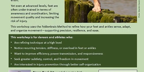 agile feet and ankles - a Feldenkrais Method workshop