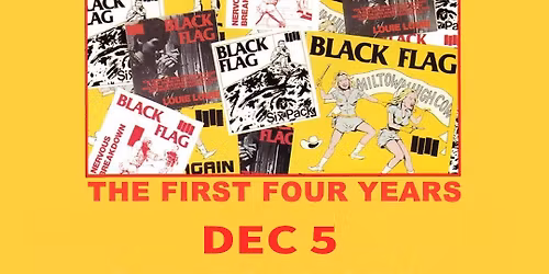 Black Flag at House of Blues Houston