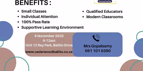 Cedarwood Learning Centre Open Day