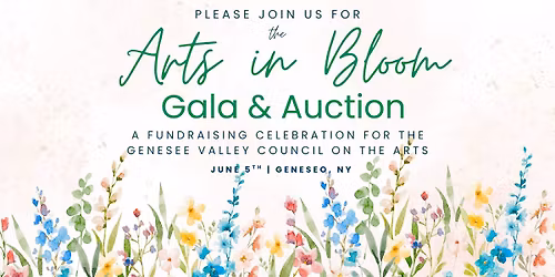 Arts in Bloom Gala and Auction