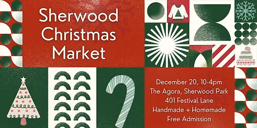 Pinstriping Swag at the Christmas Market