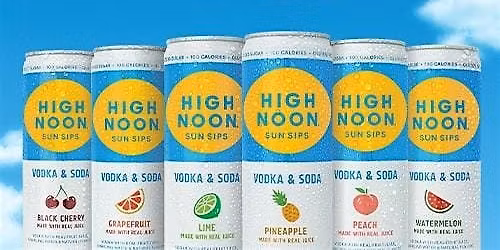 High Noon Seltzer Tasting