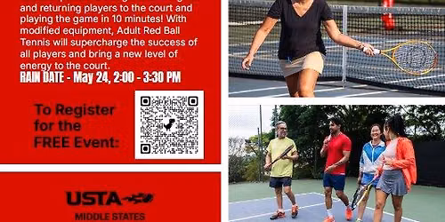 Adult Red Ball Tennis & Social