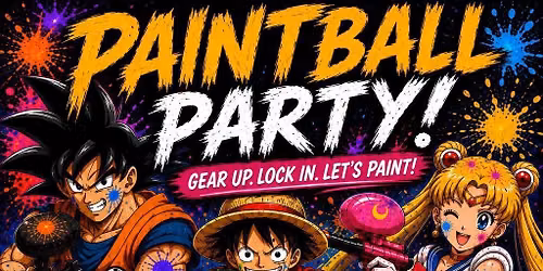 Anime Paintball Party